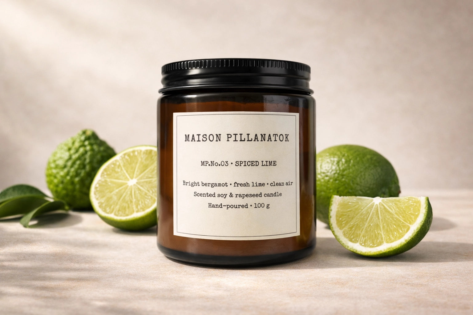 MP.No.03 - SPICED LIME by Maison Pillanok.